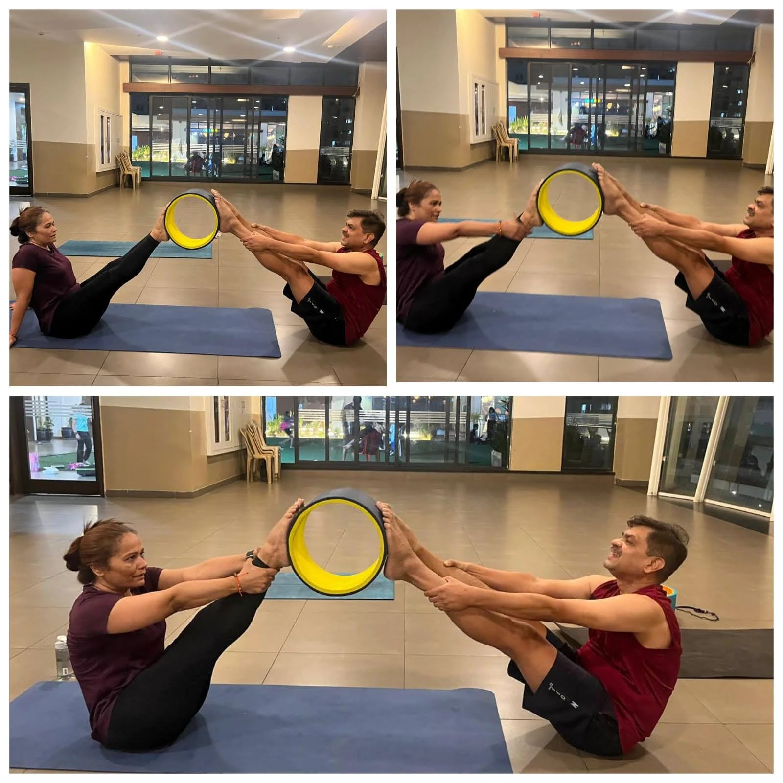 Outdoor Yoga Session - Nature-based practice in fresh air environment