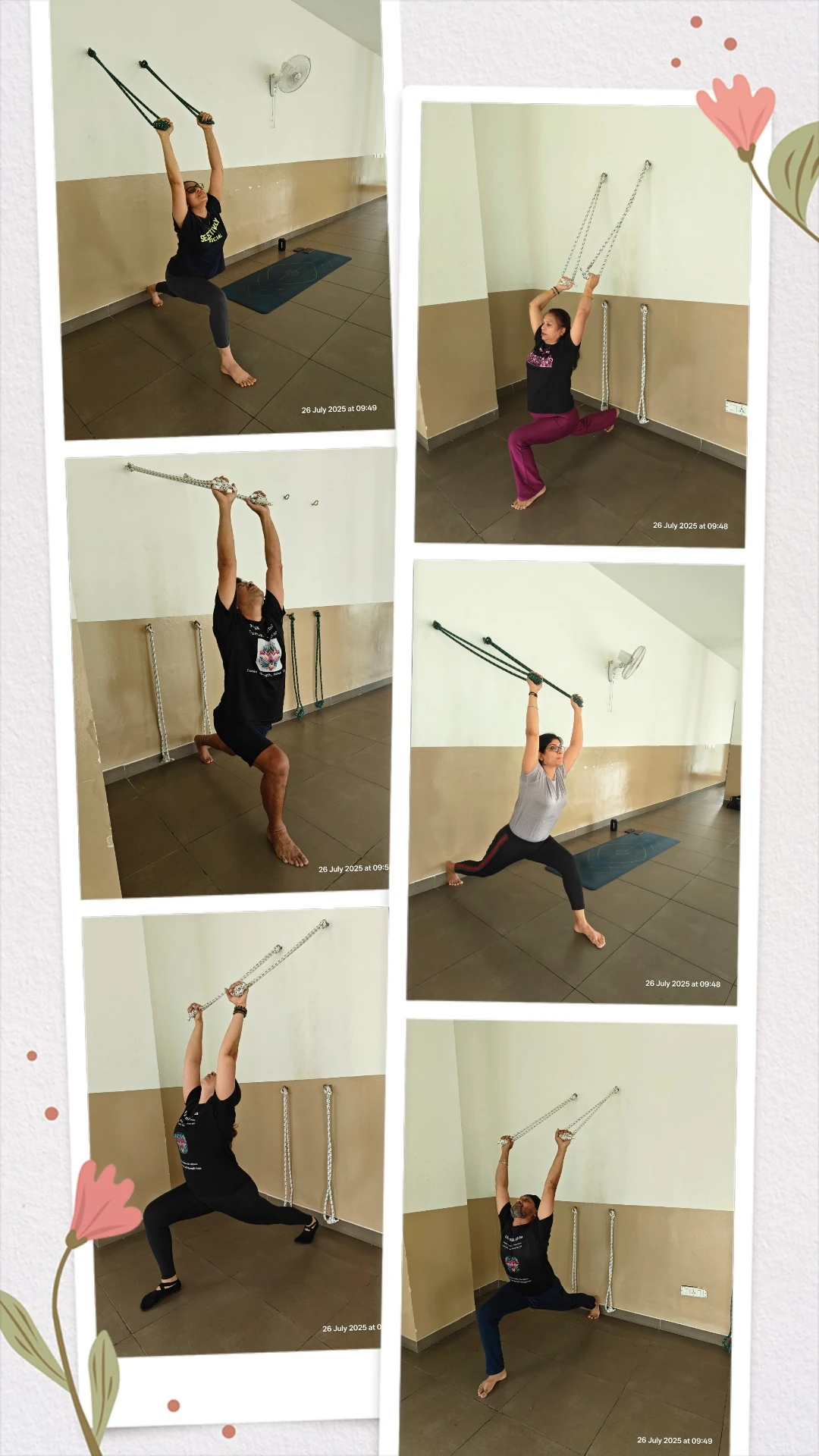 Senior Chair Yoga - Gentle chair-based poses for elderly practitioners