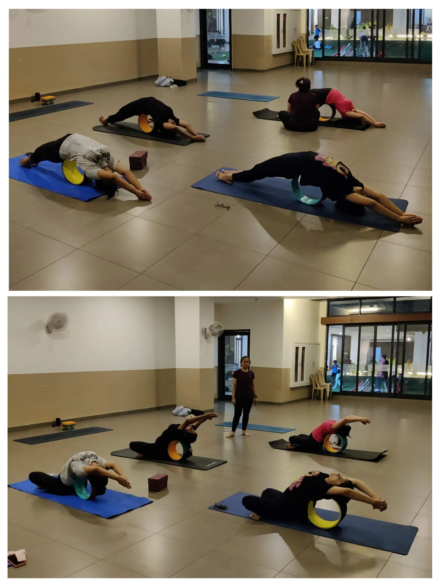 Yoga Practice Sequence - Flow demonstration showing smooth transitions between different asanas