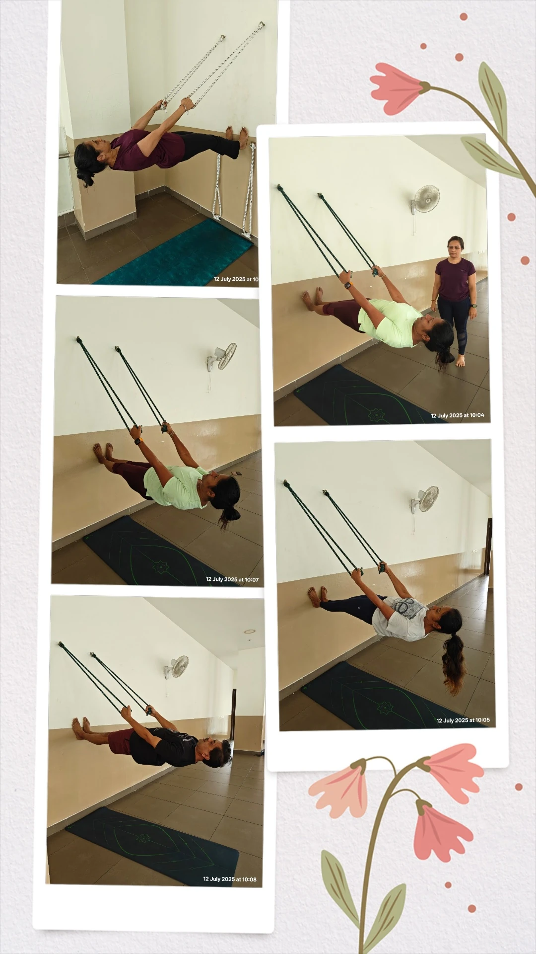 Pranayama breathing techniques meditation session - Jigisha Parikh yoga instructor demonstrating Anulom Vilom alternate nostril breathing